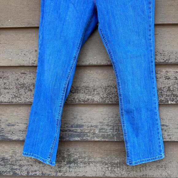 Lee Mens Regular Fit Straight Leg Blue Denim Jeans - Picture 5 of 12